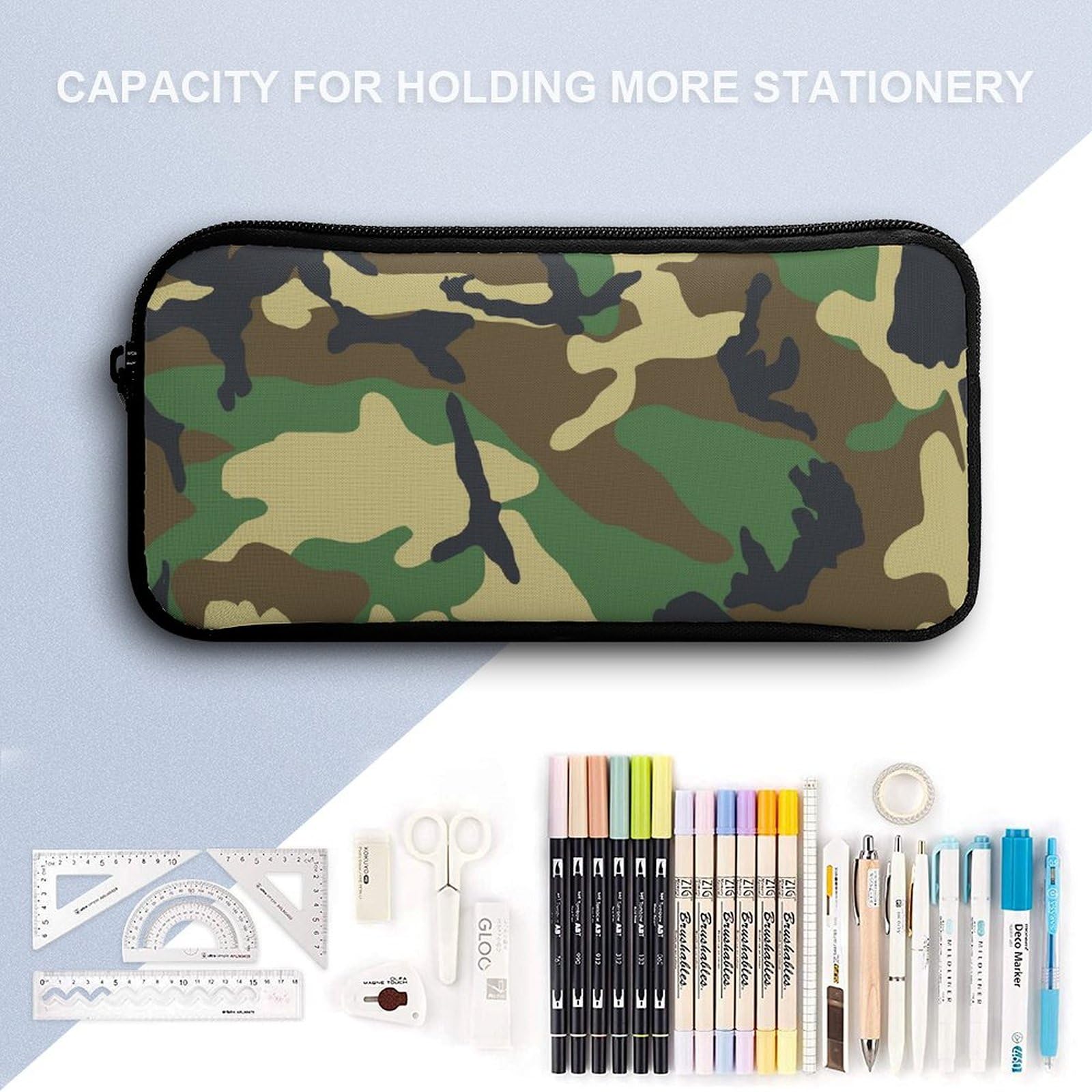 Amazon.co.jp: ペンケース 迷彩柄 カモフラージュ (5) ペンシルケース